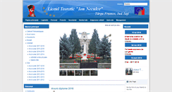 Desktop Screenshot of licionneculce.targufrumos.rdsnet.ro